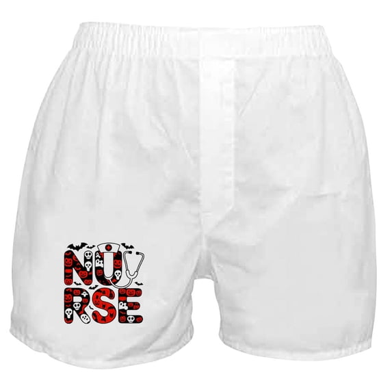 CafePress - Spooky Halloween Nurse - Men's Novelty Boxer Shorts