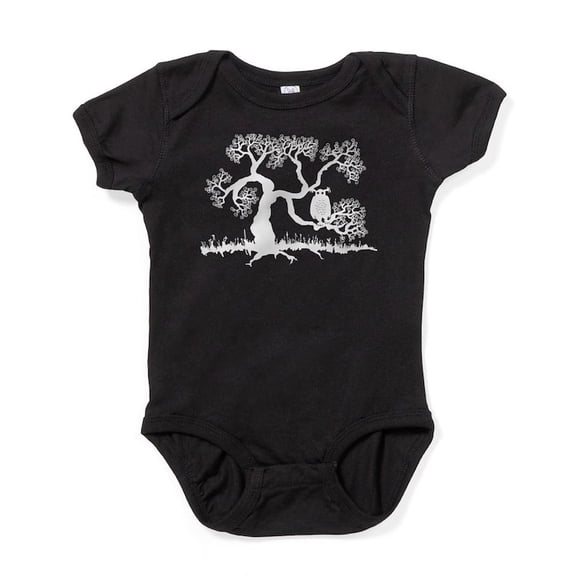 CafePress - Spooky Owl In Tree - Cute Infant Bodysuit Baby Romper - Size Newborn - 24 Months