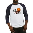 thumbnail image 1 of CafePress - Sports Balls Baseball Jersey - Cotton Baseball Jersey, 3/4 Raglan Sleeve Shirt, 1 of 4