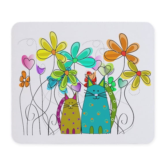 CafePress - Spring Flowers 14 Mousepad - Non-slip Rubber Mousepad, Gaming Mouse Pad