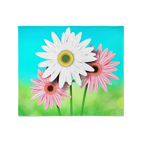 CafePress - Spring Flowers Throw Blanket - Soft Fleece Throw Blanket, 50"x60" for All Ages