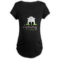 thumbnail image 1 of CafePress - Spring Is Here Maternity T Shirt - Maternity Dark T-Shirt, 1 of 3