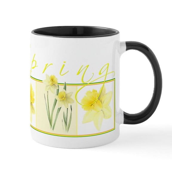 CafePress - Spring Mugs - 11 oz Ceramic Mug - Novelty Coffee Tea Cup