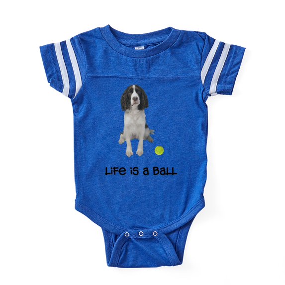 CafePress - Springer Spaniel Life - Cute Infant Baby Football Bodysuit