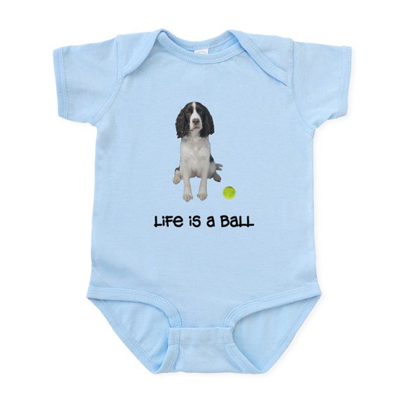 CafePress - Springer Spaniel Life Infant Bodysuit - Baby Light Bodysuit, Size Newborn - 24 Months