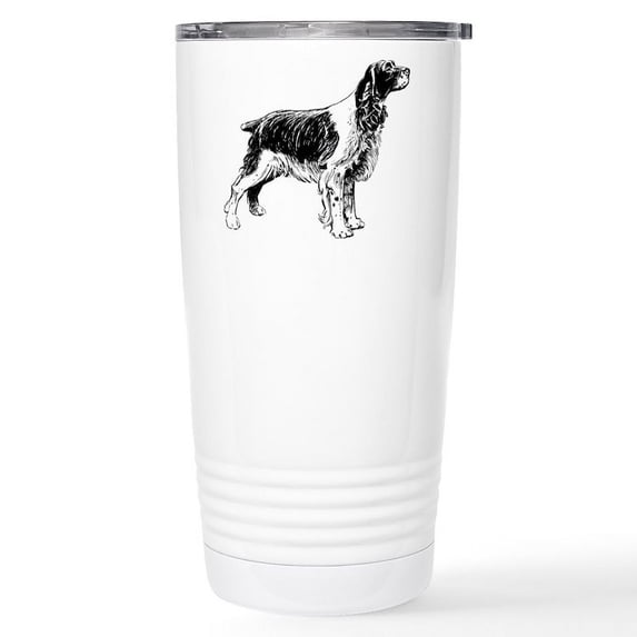 CafePress - Springer Spaniel Stainless Steel Travel Mug - Insulated Stainless Steel Travel Tumbler 20 oz.