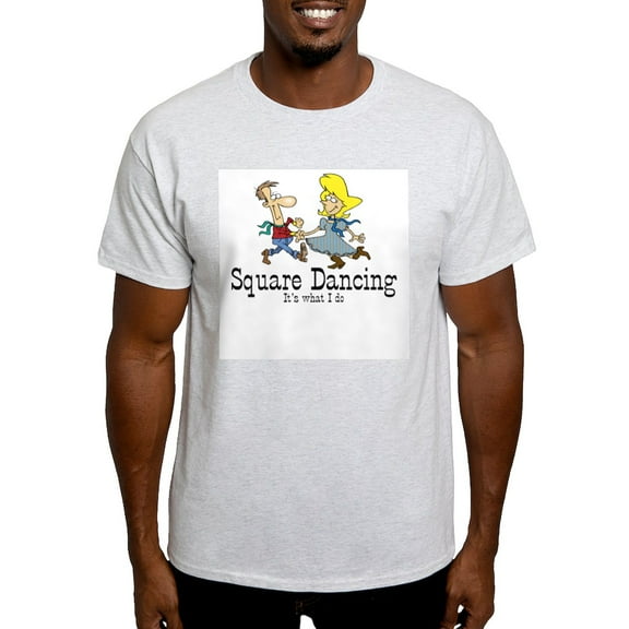 CafePress - Square Dancing Light T Shirt - Men's Classic Graphic T-Shirt