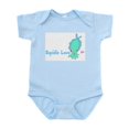 thumbnail image 1 of CafePress - Squidie Love Infant Bodysuit - Baby Light Bodysuit, Size Newborn - 24 Months, 1 of 4