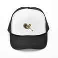 thumbnail image 1 of CafePress - Squirrel Acorn Golf - Adjustable Unisex Printed Trucker Hat with Mesh Back, 1 of 8
