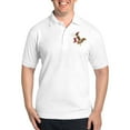 thumbnail image 1 of CafePress - Squirrel Red Boot Golf Shirt - Golf Shirt, Pique Knit Golf Polo, 1 of 4