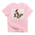 thumbnail image 1 of CafePress - Squirrel Red Boot Infant T Shirt - Infant T-Shirt, 1 of 4