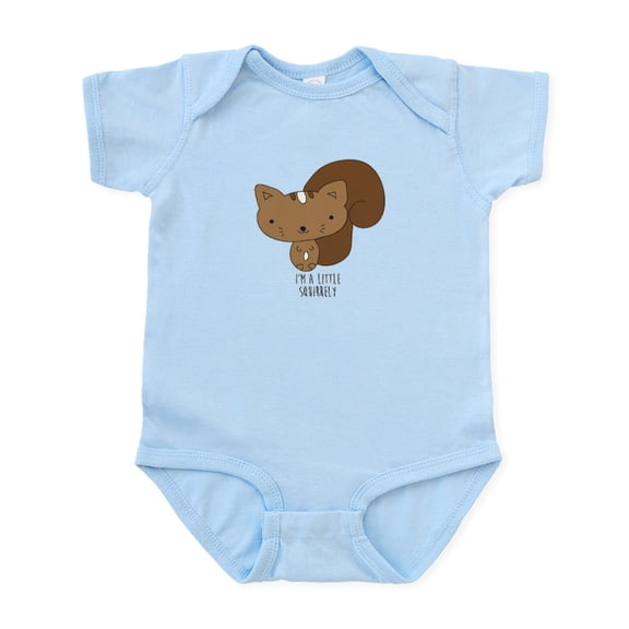 CafePress - Squirrely Infant Body Suit - Baby Light Bodysuit, Size Newborn - 24 Months