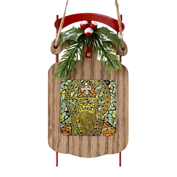 CafePress - St. Augustine Of Hippo - Sled Ornament
