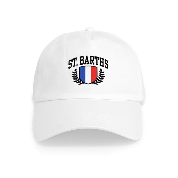 CafePress - St. Barths Cap - Adjustable 100% Brushed Unisex Casual Cotton Baseball Cap, Beige, 1