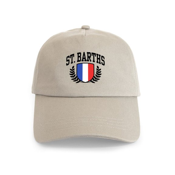 CafePress - St. Barths Cap - Adjustable 100% Brushed Unisex Casual Cotton Baseball Cap, Beige, 1