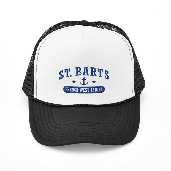 CafePress - St. Barts - Adjustable Unisex Printed Trucker Hat with Mesh Back