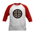thumbnail image 1 of CafePress - St. Benedict Medal Baseball Jersey - Kids Cotton Baseball Jersey, 3/4 Sleeve Shirt, 1 of 4