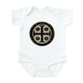 thumbnail image 1 of CafePress - St. Benedict Medal Body Suit - Baby Light Bodysuit, Size Newborn - 24 Months, 1 of 4