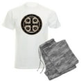 thumbnail image 1 of CafePress - St. Benedict Medal Pajamas - Men's Light Loose Fit Cotton Pajama Set, 1 of 7