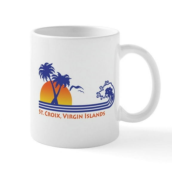 CafePress - St. Croix Mug - 11 oz Ceramic Mug - Novelty Coffee Tea Cup