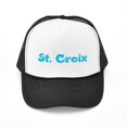 thumbnail image 1 of CafePress - St. Croix - Adjustable Unisex Printed Trucker Hat with Mesh Back, 1 of 8