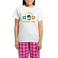 thumbnail image 1 of CafePress - St. Paddy's Drinking Team Women's Light Pajamas - Women's Short Sleeve Print T-Shirt and Pants Light Cotton Pajama Set, 1 of 7