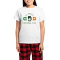 thumbnail image 1 of CafePress - St. Paddy's Drinking Team Women's Light Pajamas - Women's Short Sleeve Print T-Shirt and Pants Light Cotton Pajama Set, 1 of 7