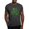 thumbnail image 1 of CafePress - St Paddys Day Shamrock Dark T Shirt - Men's Classic Graphic Cotton T-Shirt, 1 of 4