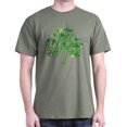 thumbnail image 1 of CafePress - St Paddys Day Shamrock Dark T Shirt - Men's Classic Graphic Cotton T-Shirt, 1 of 4