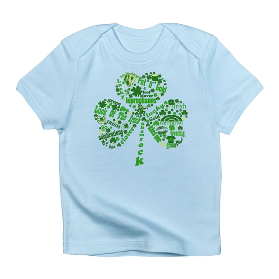 CafePress - St Paddys Day Shamrock Infant T Shirt - Infant T-Shirt