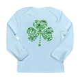 thumbnail image 1 of CafePress - St Paddys Day Shamrock Long Sleeve Infant T Shirt - Long Sleeve Infant T-Shirt, 1 of 2