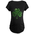 thumbnail image 1 of CafePress - St Paddys Day Shamrock Maternity Dark T Shirt - Maternity Dark T-Shirt, 1 of 3