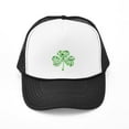 thumbnail image 1 of CafePress - St Paddys Day Shamrock - Adjustable Unisex Printed Trucker Hat with Mesh Back, 1 of 8