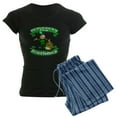 thumbnail image 1 of CafePress - St. Patrick Birthday Leprechaun Women's Dark Pajam - Women's Short Sleeve Print T-Shirt and Pants Dark Cotton Pajama Set, 1 of 7