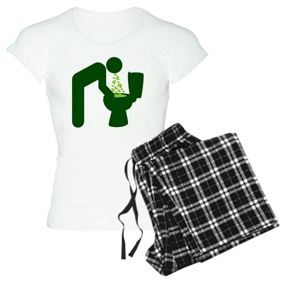 CafePress - St. Patrick's Day Aftermath - Women's Light Pajamas
