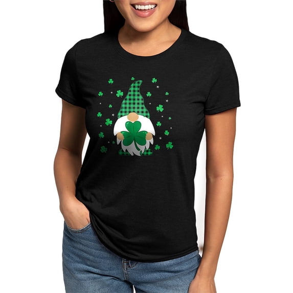 CafePress - St Patricks Day Women's Deluxe T Shirt - Womens Tri-blend T-Shirt