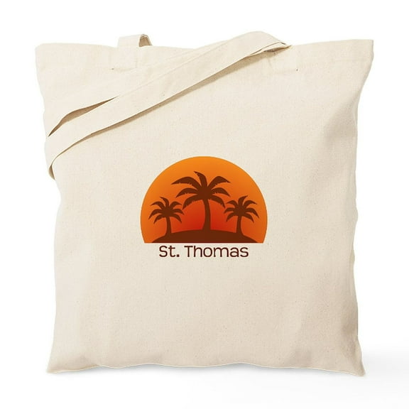 CafePress - St. Thomas Tote Bag - Unisex Canvas Tote Bag, Beige, 1-Piece