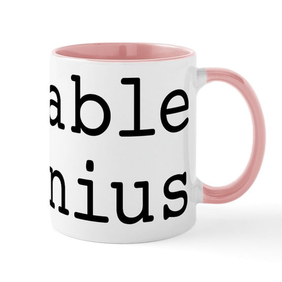 CafePress - Stable Jenius - 11 oz Ceramic Mug - Novelty Coffee Tea Cup