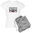 thumbnail image 1 of CafePress - Staffie Mom Pajamas - Women's Light Pajamas, 1 of 4