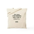 thumbnail image 1 of CafePress - Stage Managers Get It DONE Tote Bag - Unisex Canvas Tote Bag, Beige, 1-Piece, 1 of 6
