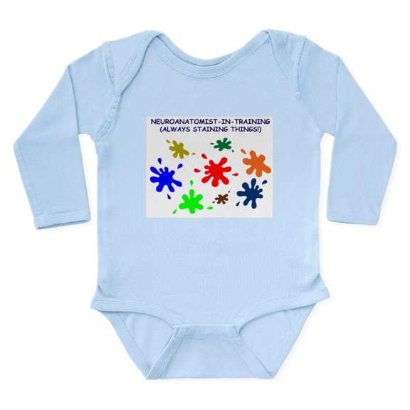 CafePress - Stain - Long Sleeve Cotton Baby Bodysuit