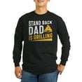thumbnail image 1 of CafePress - Stand Back Dad Is Grilling Long Sleeve T Shirt - Long Sleeve Dark T-Shirt, 1 of 4