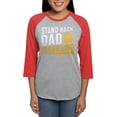 thumbnail image 1 of CafePress - Stand Back Dad Is Grilling Long Sleeve T Shirt - Womens Baseball Tee, 1 of 4