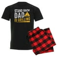 thumbnail image 1 of CafePress - Stand Back Dad Is Grilling Pajamas - Men's Dark Loose Fit Cotton Pajama Set, 1 of 7