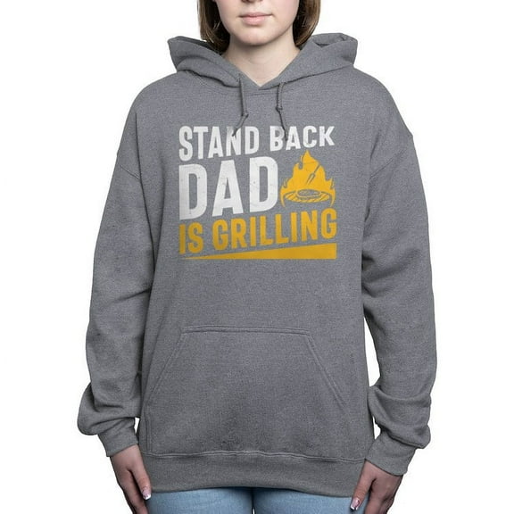 CafePress - Stand Back Dad Is Grilling Sweatshirt - Pullover Hoodie, Classic & Comfortable Hooded Sweatshirt