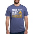 thumbnail image 1 of CafePress - Stand Back Dad Is Grilling T Shirt - Mens Tri-blend T-Shirt, 1 of 4