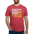 thumbnail image 1 of CafePress - Stand Back Dad Is Grilling T Shirt - Mens Tri-blend T-Shirt, 1 of 4