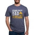 thumbnail image 1 of CafePress - Stand Back Dad Is Grilling T Shirt - Mens Tri-blend T-Shirt, 1 of 4