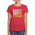 thumbnail image 1 of CafePress - Stand Back Dad Is Grilling T Shirt - Women's Traditional Fit Dark T-Shirt, 1 of 4