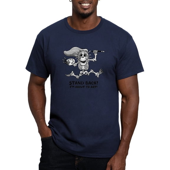 CafePress - Stand Back! T Shirt - Men's Fitted T-Shirt